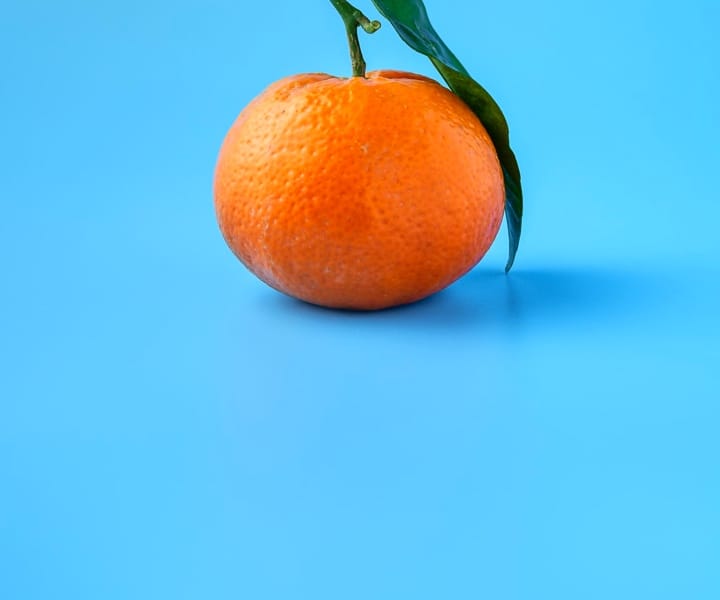 a tangerine