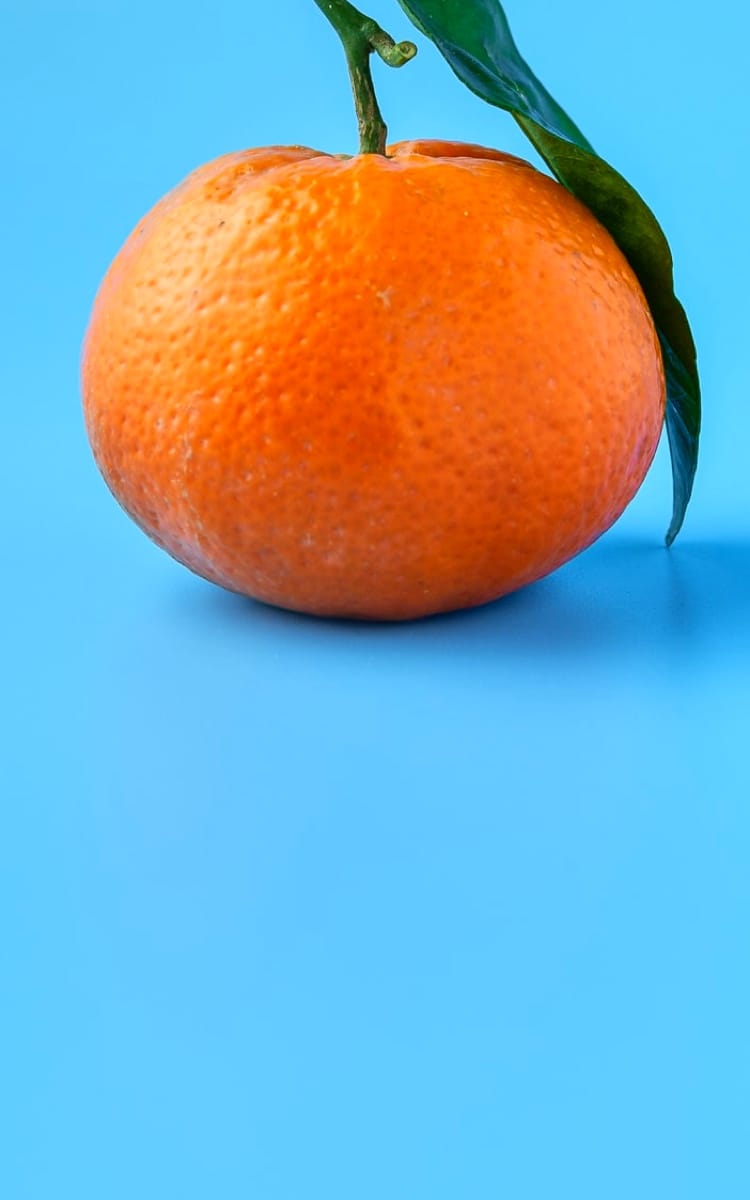 a tangerine